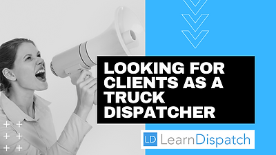 Clients for Truck Dispatchers with Online Marketing