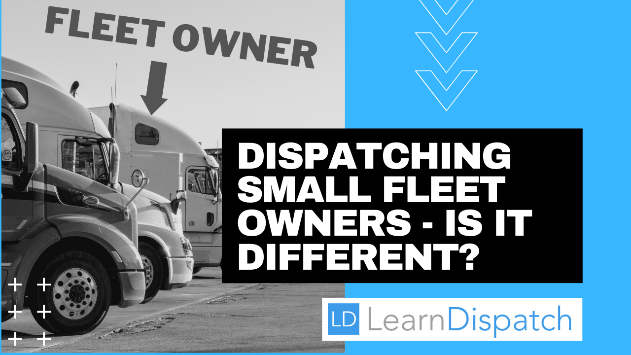 Working with Small Fleet Owners